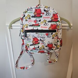 Snoopy Peanuts backpack. Excellent Condition
